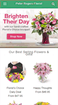 Mobile Screenshot of peterrogersflowers.com